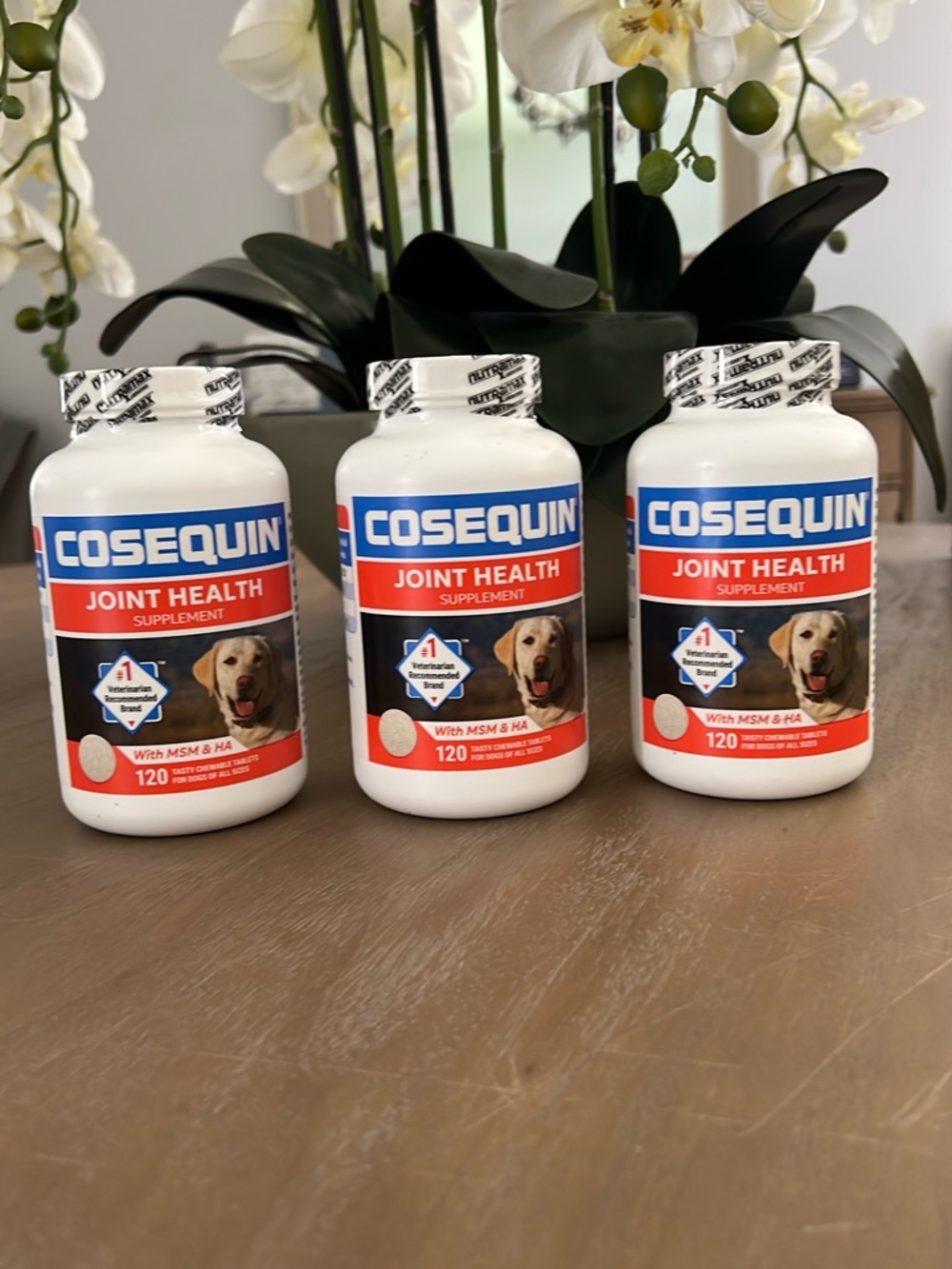 Cosequin Joint Health Supplement - White with Blue & Red Label